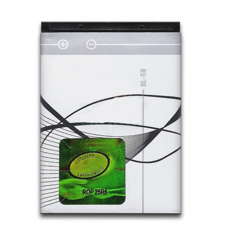 Batterie de remplacement pour Nokia 5320 5300 6120c 5200 6021 7260 7360 N80 N83 N90, BL-5B Batterie de remplacement pour Nokia 5320 5300 6120c 5200 6021 7260 7360 N80 N83 N90, BL-5B